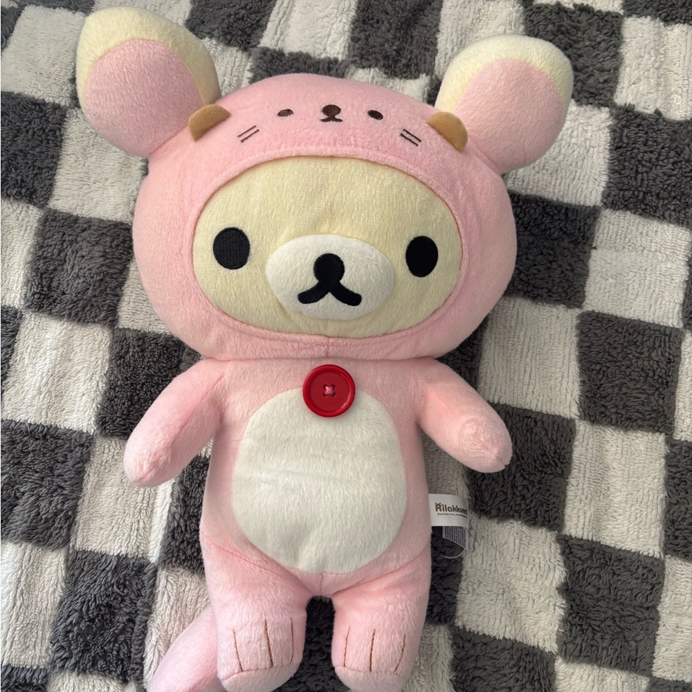 Pink Plush Rilakkuma Toy
